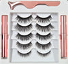 Waterproof Eyeliner with Magnetic Eyelashes and Tweezer
