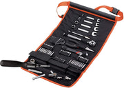 Automative tools kit roll up bag upen to showcase
