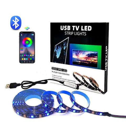 Fare at ringe camouflage RGB 5050 SMD LED STRIP LIGHTS USB TV AND AMBIANCE – MB Bright